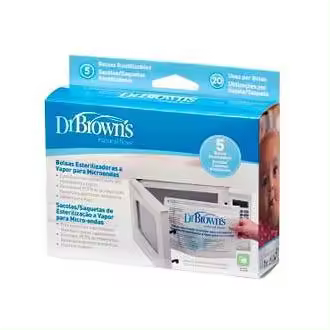 Bolsas para Esterilización en Microondas Dr Browns (5 Uds) - Reutilizables - 1