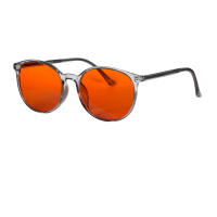 Gafas Rojas Para Mejorar El Sueño Gafas Bloqueadoras De Luz Azul Para Mujer Lentes Naranja Material Polímero Acero Inoxidable - details 26