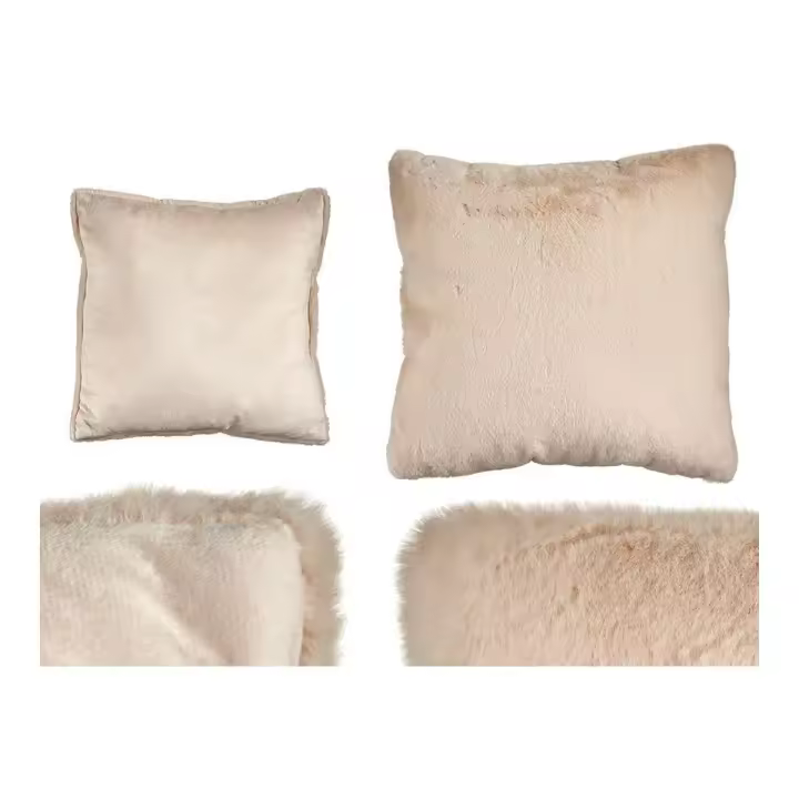 Cojín Crema Blanco 40 x 2 x 40 cm - 1