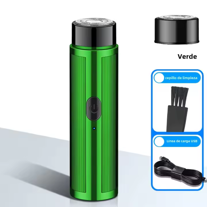 Mini Afeitadora Eléctrica Recargable Para Hombres Y Mujeres Máquina De Epilación Para El Cuerpo Cara Y Axilas Recargable - 1