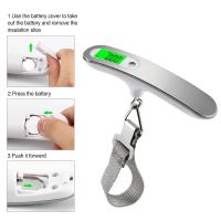 Báscula Electrónica Portátil 50KG Mini Para Equipaje Fácil De Transportar Escala De Medición De Precisión Para Viajes - details 8