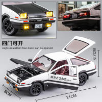 Coche De Simulación De Aleación Toyota AE86 1:64 Micro Time Modelo Deportivo Para Coleccionistas Adultos Serie De Modelos De Coche De Fundición De Metal - details 2