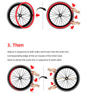 MOTSUV Llanta De Bicicleta De Carretera 700C TPU Alta Calidad Para Neumáticos De Gravel 700x35-50C Adecuado Para MTB 29x1.5-1.95 - details 11