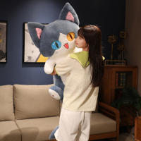 Muñeco De Peluche De Gato Con Ojos Grandes Y Diseño De Ballena Creativa Suave Y Cartoon Juguete Para Niños Regalo De Navidad - details 3