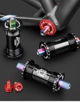 Muqui Bottom Bracket De Aleación De Titanio BB68 103 107 110 113 119 122mm Cerámica Taper Cuadrado Para Bicicletas De Montaña - details 0