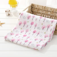 Mantel De Muselina Para Bebé 120x110cm Suave Toalla De Baño Para Recién Nacidos Pañales Envolver Y Cubrir Infante Unisex - details 6