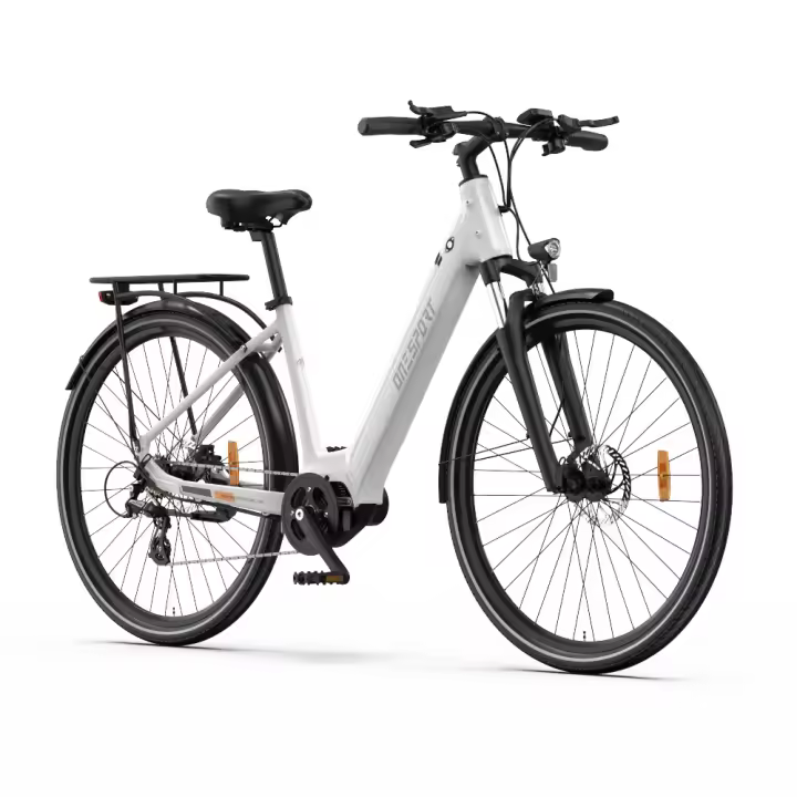 Bicicleta Eléctrica 36V 10,4ah catería extraible 25 km/h Freno hidráulico Onesport ot07 250W bicicleta urbana Eléctrica central 27,5 pulgadas - 1