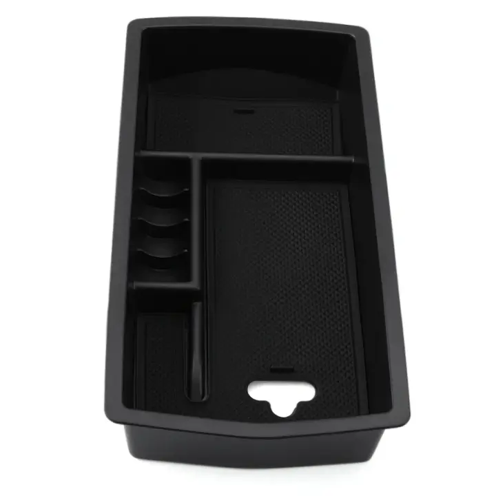 Organizador Central De Consola Con Almacenamiento Secundario Para Peugeot 3008 3008GT 2017 Armrest Interior ABS Para Estilización Del Coche - 1