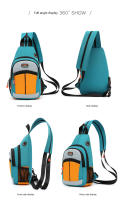Mochila De Pecho Multifuncional Para Hombres Y Mujeres Puede Ser Usada Con Un Hombro O Dos Hombros Estilo Crossbody Moda - details 9