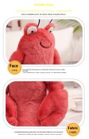 Muñeco De Peluche De Lobo De 30 Cm Cangrejo De 22 Cm Decoración Para Habitación De Gato Y Perro Juguete De Animales Suave Regalo Para Niños - details 24