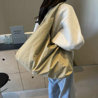 Bolso De Hombro Para Mujer Capacidad Grande Multigénero Bolsa De Compras Y Trabajo Versátil Con Múltiples Bolsillos Estilo Casual - details 5