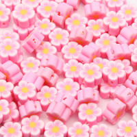 20/50/100pcs Bolas De Arcilla Polimérica 10mm Bolas De Flor Hechas a Mano Separadores Para Fabricación De Joyas Pendientes Accesorios DIY - details 4