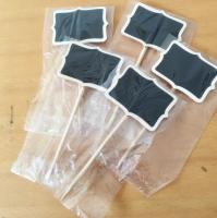 Etiquetas De Pantry Mini Tablero De Cera 10 Piezas Decorativas En Madera Para Niños Etiquetas De Chalkboard Para Decoración Del Hogar - details 10