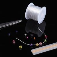 Cadena Elástica Crystals Para Pulseras De Estiramiento Blanco Teñido 0.8mm Alrededor De 12.02 Yardas (11m)/rollo Hecho De Poliuretano - details 2
