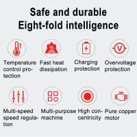 Mini Engraver Eléctrico Wireless Con Batería Herramienta Rotativa Cordless Para Joyería Y Metal Tratamiento De Superficies DIY - details 9
