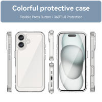 Funda transparente esmerilada Para Apple iPhone 16 5G, carcasa Para iPhone 16 5G - details 10