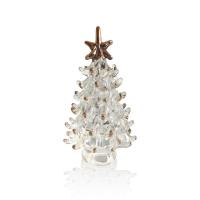 Árbol De Navidad De Cristal Miniatura 2.75 Pulgadas Decoración Exclusiva Multicolor Pequeño Regalo De Lujo Para Amigos - details 5