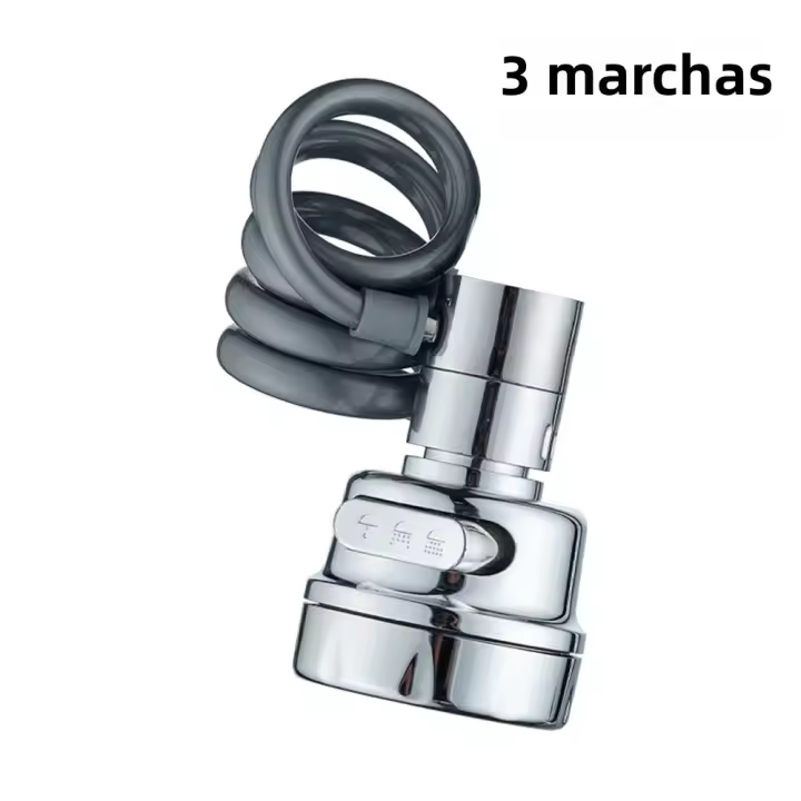 Nueva Tapa De Baño Con Filtro Y Extensión De Tubo Rotación De 360 Grados En 3 Modos Ahorro De Agua Universal Para Cocina Accesorios - 1