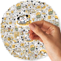 40pcs Pegatinas De PVC Impermeables Para Estudiantes Con Diseño De Perro Cartoon Decoración Para Moto Maleta Y Cuaderno - details 5