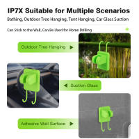 Kit De Ducha Camping Con Bomba RV Kit De Ducha Al Aire Libre Con Pantalla Digital Inteligente Y Pantalla Completa Ajustable 6000mAh - details 15