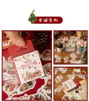 Etiquetas Decorativas Para DIY Etori Life 'Feliz Navidad' Pack De 46 Piezas Estuche De Papel Para Decoración De Estaciónario Álbum Diario Taza Notebook Teléfono Móvil Juguetes Scrapbook - details 6