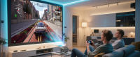Proyector 4K, [App Integrada] Projector Portatil 180° Rotación con WiFi 6 Bluetooth 5.2, 26000 Lúmenes Proyector Soporte 4K, Projector de Cine TV Supporto Zoom Eléctrico Enfoque Keyston - details 7