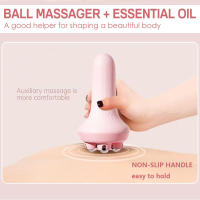 Masajeador Facial De 5 Bolas Con Rotación 360 Lifting Y Eliminador De Arrugas Para Rostro Y Cuerpo Completo Herramienta De Cuidado De La Piel - details 3