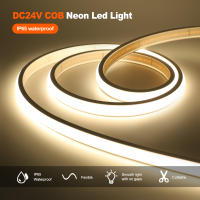 Tira De Luz LED COB Impermeable 12V 24V Flexible Neón LED 0.5-20M 320LEDs Alta Densidad Iluminación Lineal Tiras LED COB - details 10