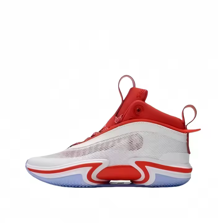 Baloncesto blanco transpirable de fondo plano para caminar casual 36S deportes para hombres zapatos para correr al aire libre para mujeres - 1