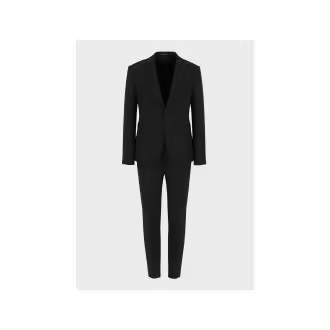 GIORGIO ARMANI- SMOKING 1 BOTT COLLAR HOMBRE Inicio SUITS COMPLETO PE 2020 Full Vestido DE HOMBRE - 1