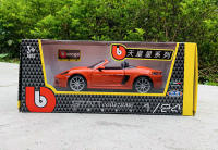 Modelo De Coche De Aleación Bburago 1:24 Porsche 718 Boxster Simulación Decoración Colección Juguete Regalo Para Niños Y Adultos - details 3
