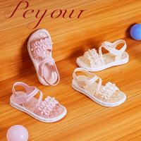 Sandalias De Tobillo Abierto Para Niñas De Color Sólido Y Tendencia, Transpirables Ligeros Y Resistentes Al Desgaste Para Todas Las Estaciones - details 2