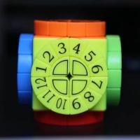Cubo Mágico Colorido De Segunda Orden Tiempo Máquina Juguete De Puzzle Alienígena Estrucutra Compuesta Juguetes Cerebrales Para Niños - details 5