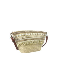 MODELISA Bolso Capazo Rafia De Conchas Paja Estilo Casual Playa Mujer - details 1