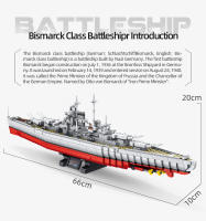 Bloques De Construcción Militar WW2 Gran Buque De Guerra Modelo En Ladrillo Juguete Educativo Para Niños Regalo De Fiestas Para Niños Hombres - details 24
