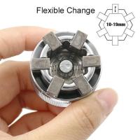 Adaptador De Llave Universal Ajustable 3/8 Pulgada 10-19mm Para Tornillos Y Tornillos De Cabeza Hexagonal Herramienta De Choque - details 4