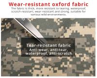 Mochila De Camuflaje Para Hombres Gran Capacidad Impermeable Militar De Viaje Para Senderismo Exterior Bolsa De Hombros - details 3