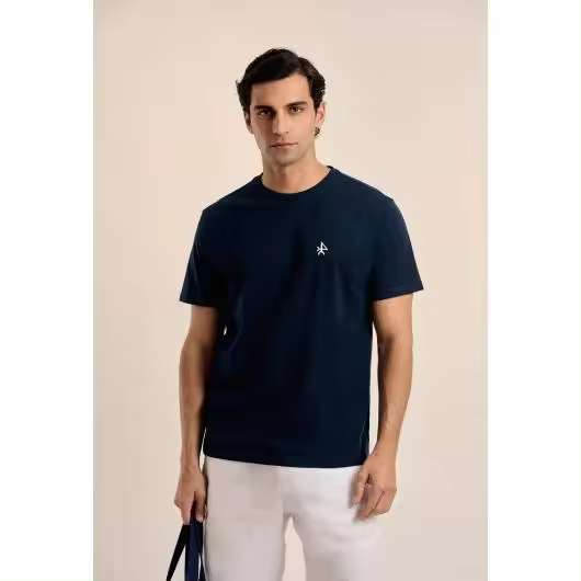 Camiseta Valecuatro Beach azul marino - 1