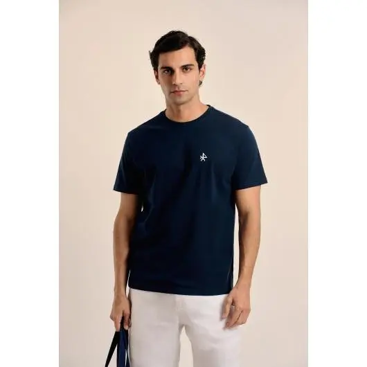 Camiseta Valecuatro Beach azul marino - 1