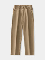 Nuevos Pantalones Casuales Para Hombre Verano 2023 Poliéster Transpirable Moda Coreana Cintura Semi-Ancha Pierna Recta Suelta - details 16
