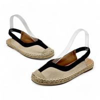Calzados soraia, espadreña para mujer con plataforma plana de yute comodas para uso casual. - details 3