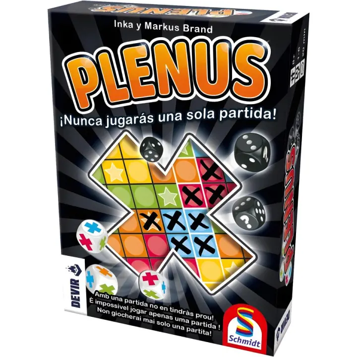Devir - Plenus, Juego de Mesa de Estrategia, para jugar en Familia, o con Amigos, 8 años PLENUS ‎13 x 18 x 5 cm ASIN	B07LB4QQPP - 1