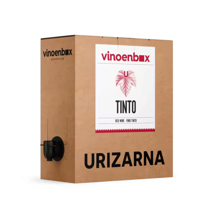 Vino Tinto Joven en bag in box 5 litros - Vinoenbox.com - Urizarna - 1