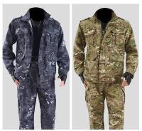 Overoles De Piel De Python Negro Resistente Al Desgaste Para Hombres Traje Suave De Motocicleta Exterior Uniforme De Seguridad Laboral - details 2