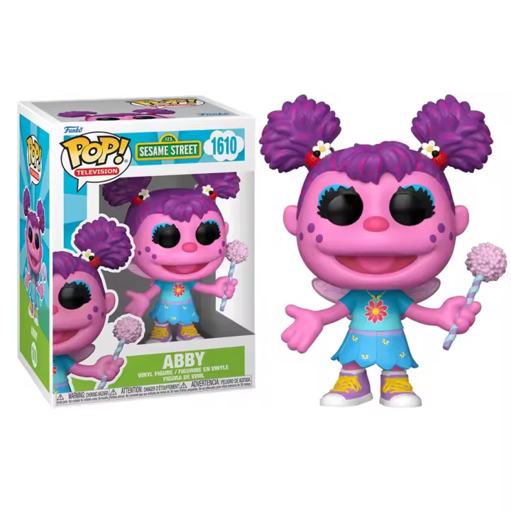 FUNKO POP! BARRIO SÉSAMO – ABBY CADABBY, 80140, Nº1610, PRODUCTO CON LICENCIA OFICIAL - 1