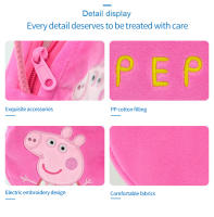 Mochila De Peluche Peppa Pig Lindo Muñeco De Algodón Para Niñas Y Niños Bolsa De Hombro Sencillo Juguete De Peluche Para Jardín De Infantes Monedero Rosa Regalo De Cumpleaños Para Niñas - details 11