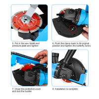 Cubierta De Recolección De Polvo Premium Para Amoladora De Ángulo De 4-5 Pulgadas Universal Duradera Accesorio Para Amoladora De Ángulo - details 6