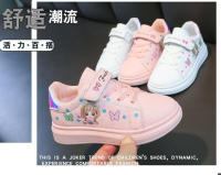 Zapatillas Para Niñas Cuero Sintético Transpirables Zapatos Casuales Para Todas Las Estaciones Zapatillas Blancas Pequeñas Para Niñas - details 0