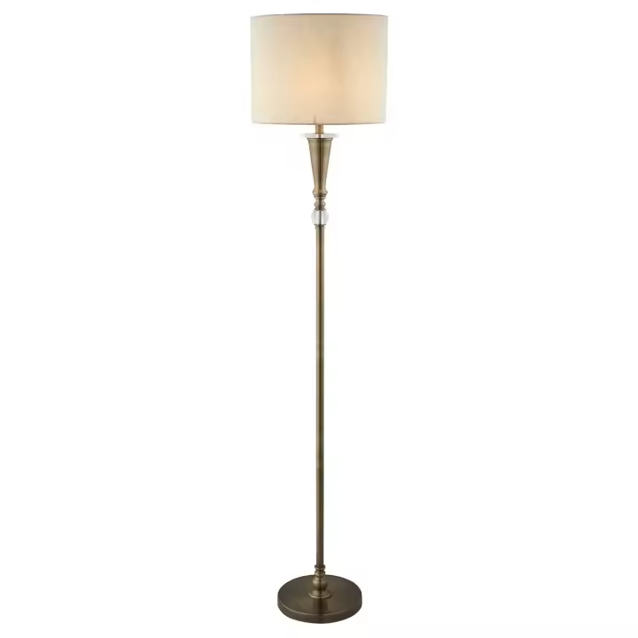 Contemporáneo Óscar Cepilladora Acero Latón 1 Luz E27 - 1