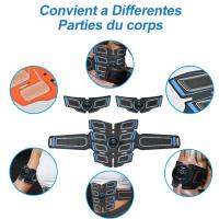 Estimulador De Músculos Abdominales EMS Entrenador De Fitness USB Equipo De Masaje Y Relajación Para El Cuerpo Material ABS & TPR - details 1